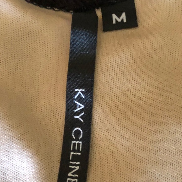 Kay Celine lace top. Lined. Size M - Picture 4 of 5